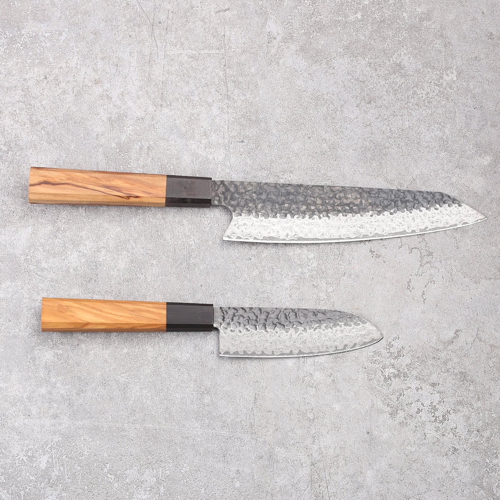 Couteau Kiritsuke et couteau Santoku